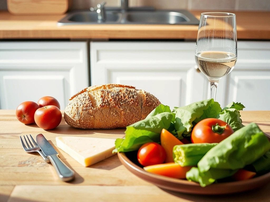 Beispiel für eine ausgewogene, saisonale Mahlzeit